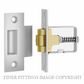 IVER 21856 ROLLER BOLT INC STRIKE BRUSHED CHROME