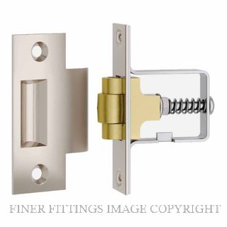 IVER 21858 ROLLER BOLT INC STRIKE POLISHED NICKEL