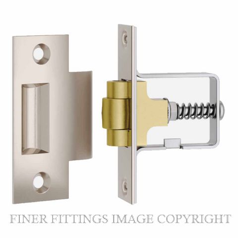 IVER 21858 ROLLER BOLT INC STRIKE POLISHED NICKEL