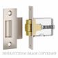 IVER 21858 ROLLER BOLT INC STRIKE POLISHED NICKEL