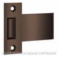 IVER 21963 EXTENDED STRIKER TO SUIT TUBE LATCH ROLLER ANTIQUE BRASS