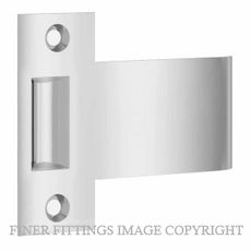 IVER 21965 EXTENDED STRIKER TO SUIT TUBE LATCH ROLLER CHROME PLATE