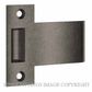 IVER 21968 EXTENDED STRIKER TO SUIT TUBE LATCH ROLLER RUMBLED NICKEL