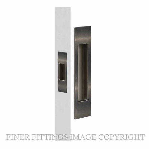 MARDECO GN8008/SET GN M SERIES FLUSH PULL X2 GRAPHITE NICKEL