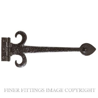 DELF 37051 HINGE (PAIR) 150X475MM ANTIQUE BLACK
