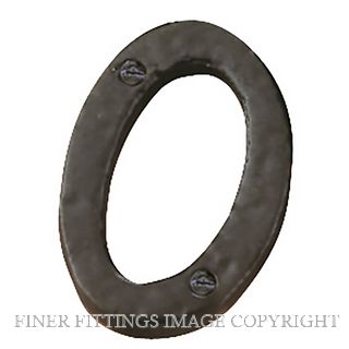 DELF DF37210-DF37219 55MM NUMERALS 0-9 ANTIQUE BLACK