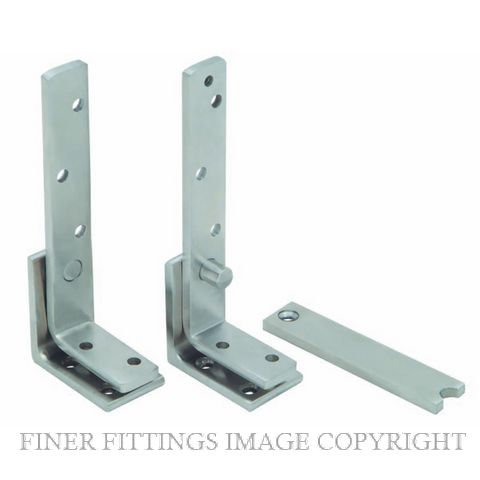 LEGGE 13303 SSS PIVOT HINGE SET SATIN STAINLESS