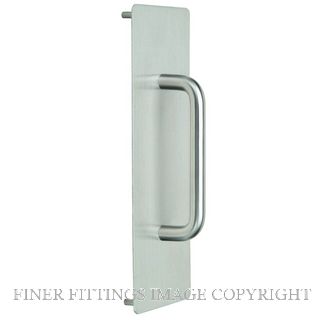 LEGGE 301 150X16MM PULL HANDLE CONCEALED FIX SATIN STAINLESS