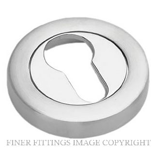 LEGGE 6012 EURO CYL ESCUTCHEON SATIN CHROME