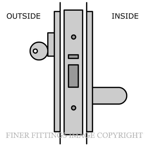 LEGGE 990 V11 SINGLE ACTION LOCKSET