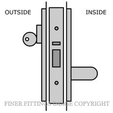 LEGGE 990 V11 SINGLE ACTION LOCKSET