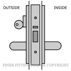 LEGGE 990 V29 CLASSROOM LOCKSET