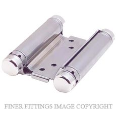 HFH 4150 103 DOUBLE ACTION HINGE 100MM CHROME PLATE