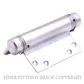 HFH 4160 103 SINGLE ACTION HINGE 100MM CHROME PLATE