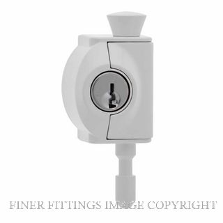 CARBINE CMP WH MINI PUSH LOCK WHITE