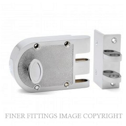 RITEFIT RJP1 CYLINDER & TURN DEADLOCK CHROME PLATE