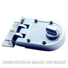 RITE FIT S203 CYLINDER & TURN DEADLOCK SATIN CHROME