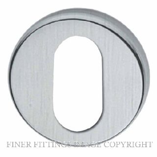 PARISI P1337-U-CP PROJECT OVAL ESCUTCHEON CHROME PLATED