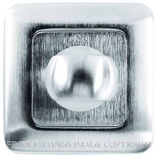 PARISI P7389-ET-CP CUBE TURN SNIB ESCUTCHEON CHROME PLATED