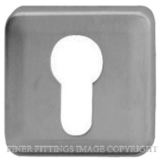 PARISI P7389-Y-SC CUBE EURO ESCUTCHEON SATIN CHROME