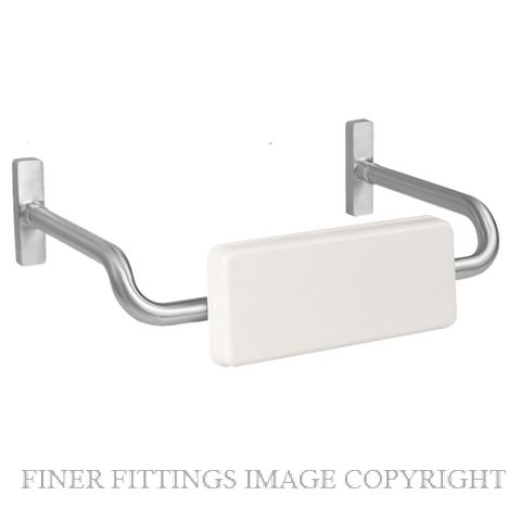 SABRE SAB-BR-02 TOILET BACKREST DROP DOWN SATIN STAINLESS