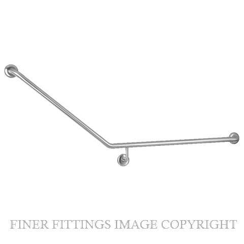 SABRE SAB-40DSF RH 40 DEGREE GRAB RAIL SATIN STAINLESS