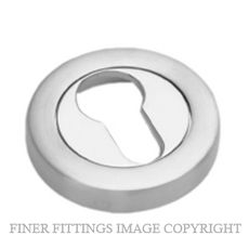 SCHLAGE 7012 EURO CYLINDER ESCUTCHEON SATIN STAINLESS