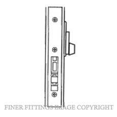 SCHLAGE 951 7 TURN SLIDING DOOR DEADLOCK SATIN CHROME