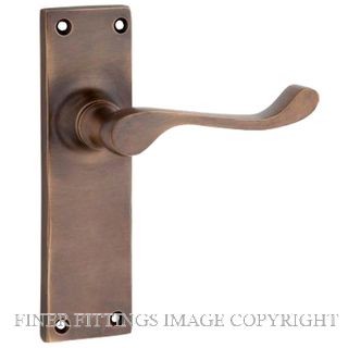 TRADCO 0782 AB VICTORIAN LEVER PASSAGE FURNITURE ANTIQUE BRASS