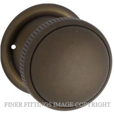 Tradco Milled Edge Mortice Door Knob, 45mm