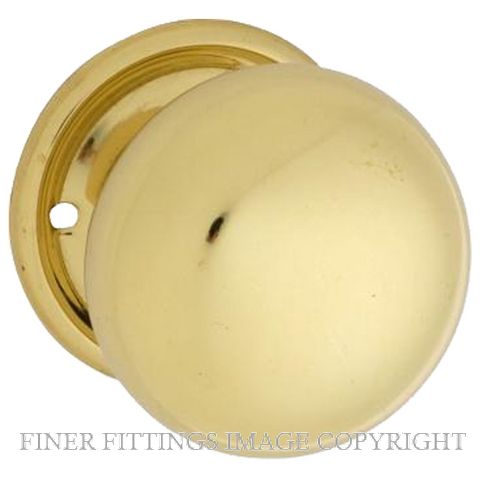 TRADCO 1024 MORTICE KNOB POLISHED BRASS