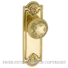 TRADCO NOUVEAU FURNITURE POLISHED BRASS