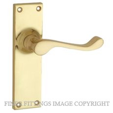 TRADCO VICTORIAN LEVER FURNITURE POLISHED BRASS