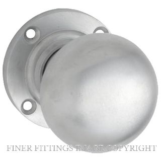 TRADCO VICTORIAN KNOB FURNITURE SATIN CHROME