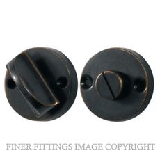 TRADCO 1167 ROUND PRIVACY TURNS ANTIQUE COPPER