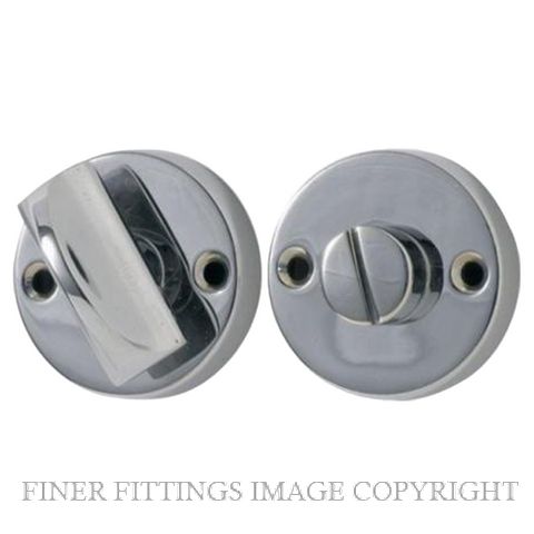 TRADCO 1169 ROUND PRIVACY TURNS CHROME PLATE