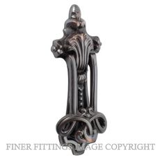 TRADCO 1253 DOOR KNOCKER ANTIQUE COPPER