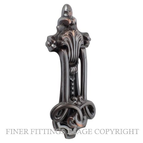 TRADCO 1253 DOOR KNOCKER ANTIQUE COPPER