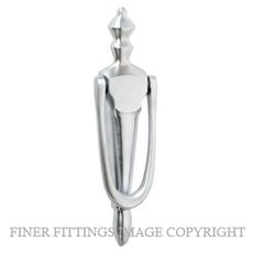 TRADCO 1259 DOOR KNOCKER SATIN CHROME