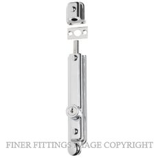 TRADCO 1337 SURFACE BOLT KEY OPERATED 150X32MM CHROME PLATE