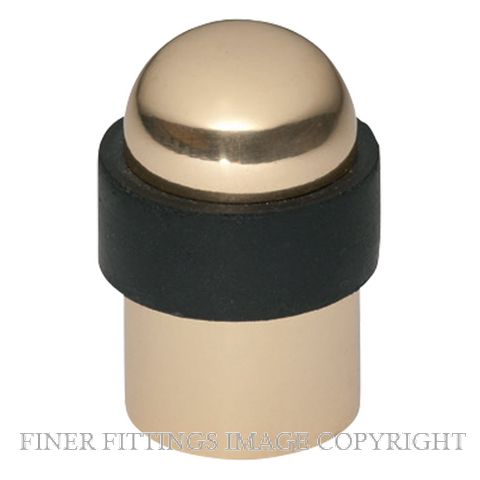 TRADCO 1353 DOOR STOP FLOOR MOUNT POLISHED BRASS