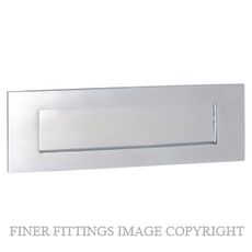 TRADCO 1359 LETTER PLATE 300 X 100MM CHROME PLATE