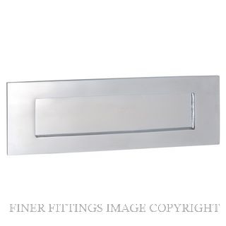 TRADCO 1359 LETTER PLATE 300 X 100MM CHROME PLATE