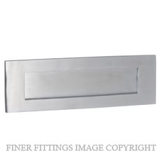 TRADCO 1360 LETTER PLATE 300 X 100MM SATIN CHROME