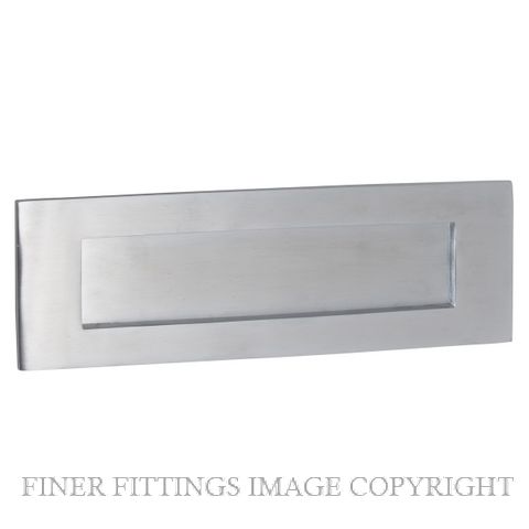 TRADCO 1360 LETTER PLATE 300 X 100MM SATIN CHROME