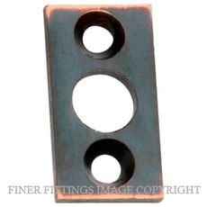 TRADCO 1384 PLATE KEEPER 7.5MM BOLT ANTIQUE COPPER