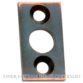 TRADCO 1384 PLATE KEEPER 7.5MM BOLT ANTIQUE COPPER