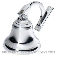 TRADCO 1293 SHIPS BELL 100MM CHROME PLATE