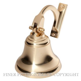 TRADCO 1290 SHIPS BELL 100MM POLISHED BRASS