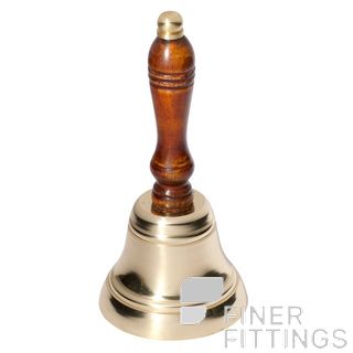 TRADCO 1294 HAND BELL POLISHED BRASS